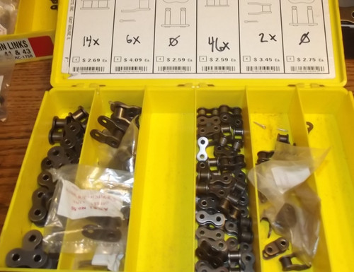 Roller chain connecting - chain,