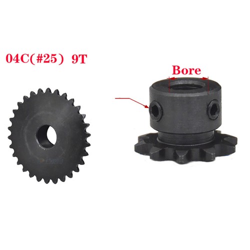 04c steel chain - 04c, 45#