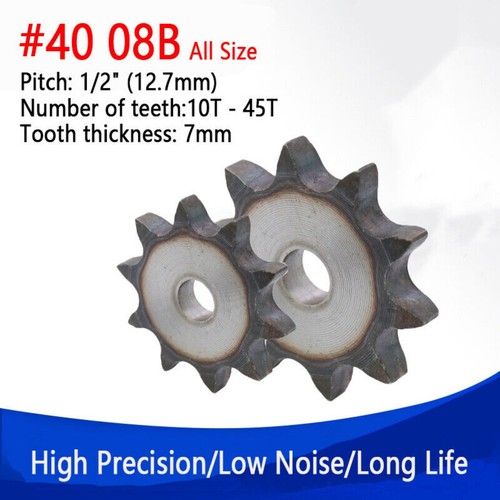 Flat chain drive sprocket - #40,